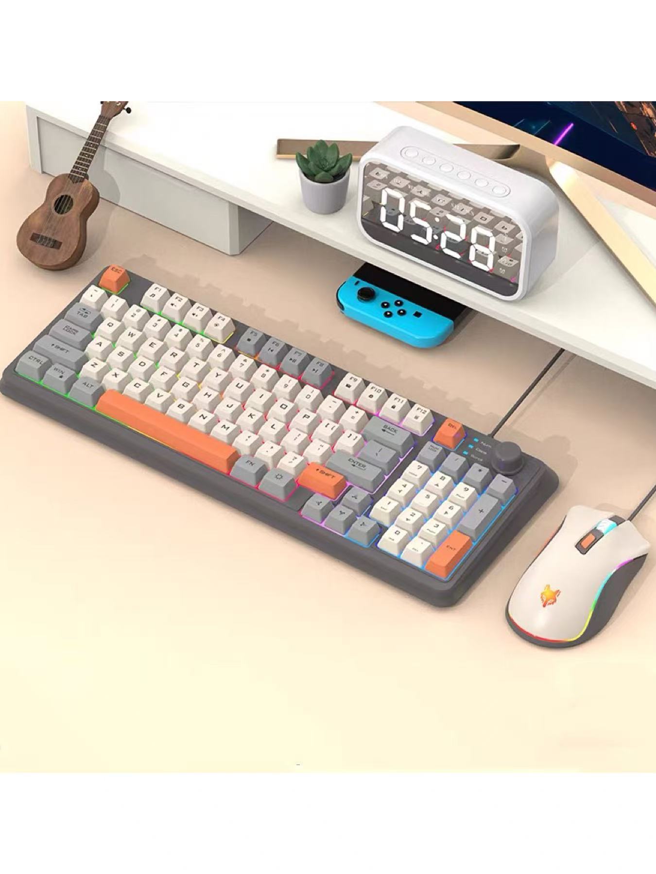 Home Office In Uk - Проводная игровая клавиатура и мышь K820