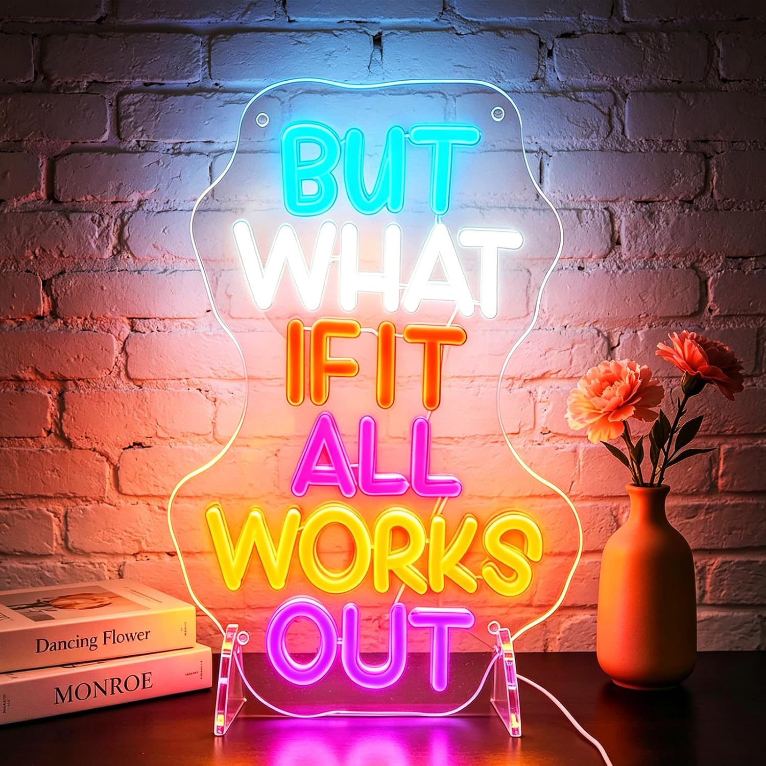Home Office What Is It - Настенный светодиодный неоновый светильник 