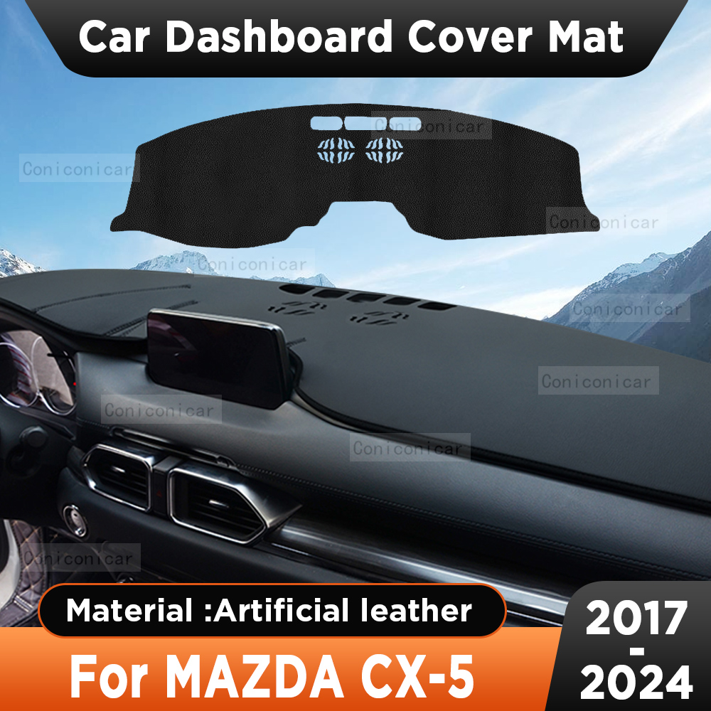 Desk Mat Leather - Солнцезащитный чехол для приборной панели автомобиля,