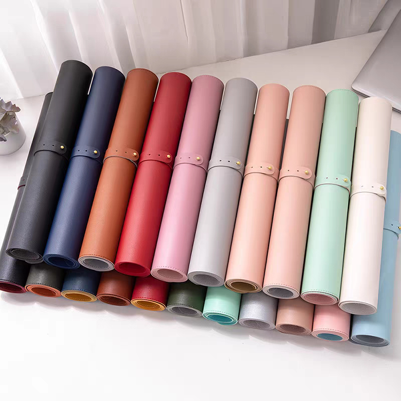 Desk Mat Leather - Мягкий складной коврик для стола –