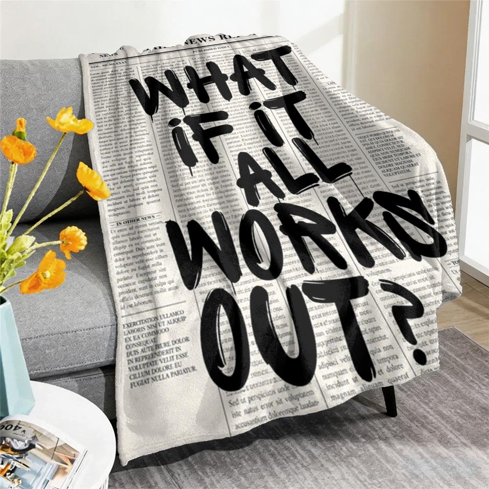 Плед-новогазетка «Что, если вс – обзор и цена Home Office What Is It