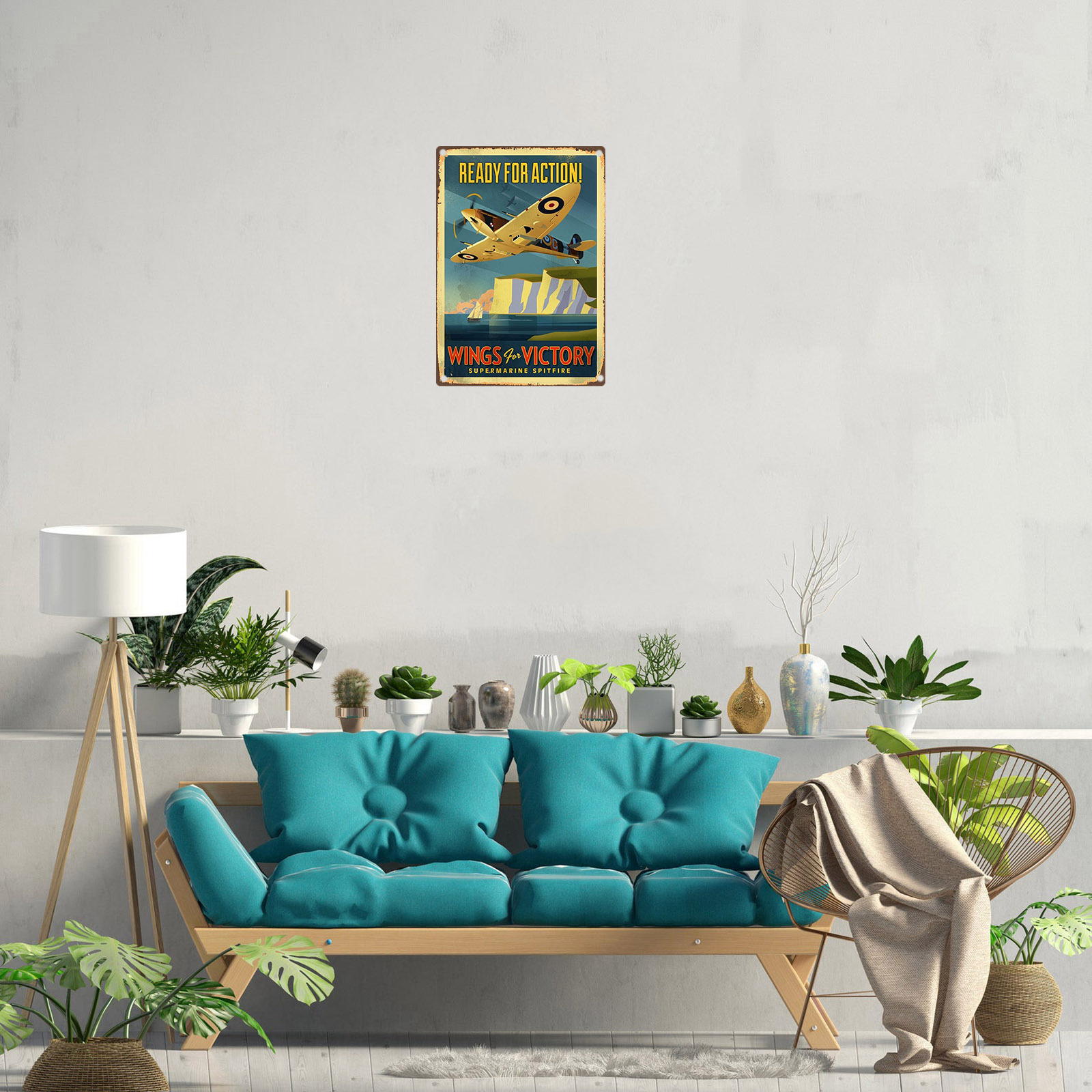 CIFBUY Винтажное металлическое – обзор и цена Home Office British