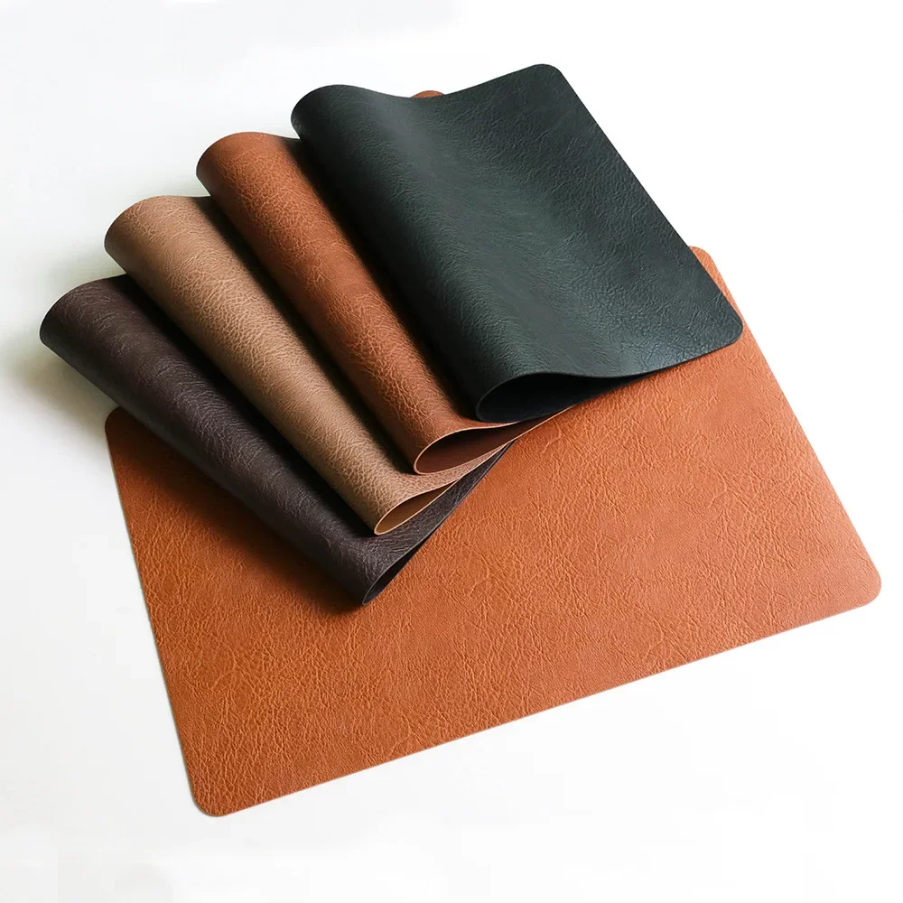 Кожаные салфетки из ПВХ с текс – обзор и цена Desk Mat Leather