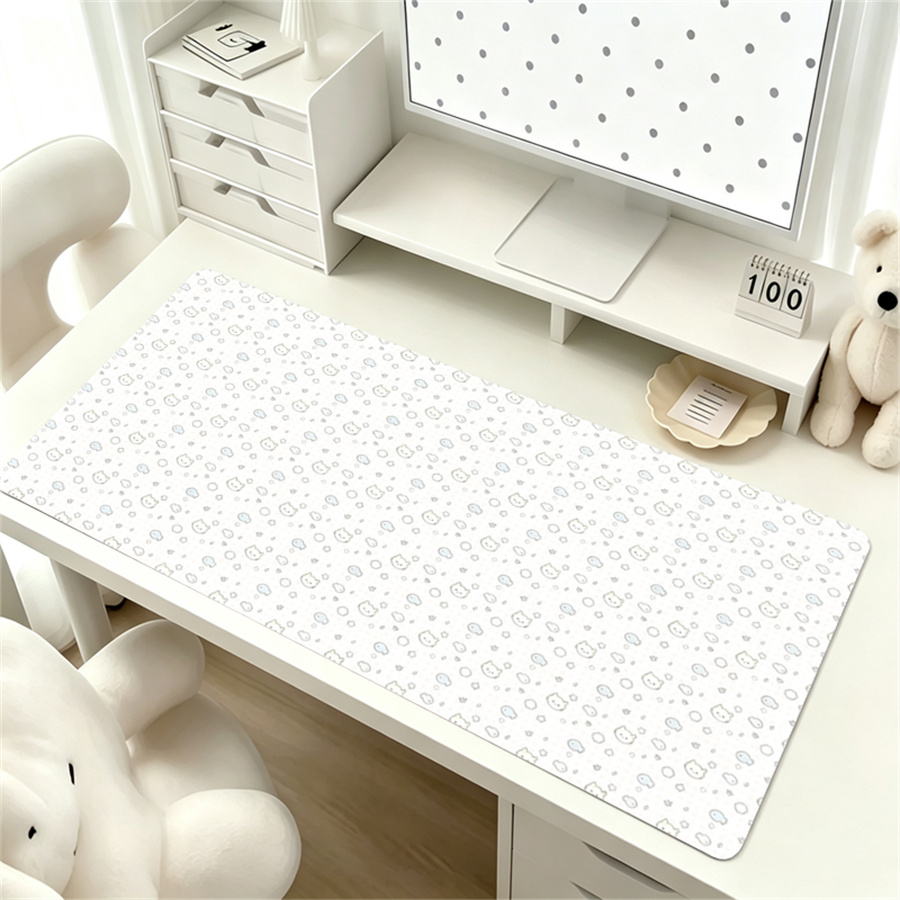 Милый кожаный коврик для стола – обзор и цена Desk Mat Leather
