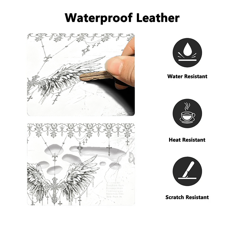 Кожаный коврик для мыши, черно – обзор и цена Desk Mat Leather